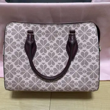 Kate Spade 플라워 코팅 캔버스 미디엄 사첼
