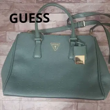 GUESS/(W) GRIMBALL Small Satchel 그린