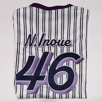 이노우에 나기 베이스볼 셔츠 2024 사이즈 2 (M~L 사이즈)