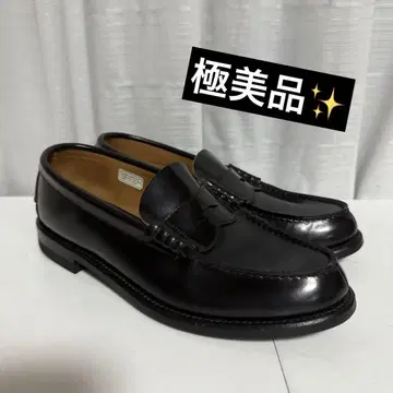 컨디션 최상 REGAL 2177 코인 로퍼 U팁 가죽 블랙