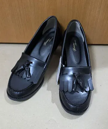 시마무라 쿠루미 블랙 로퍼 L 사이즈