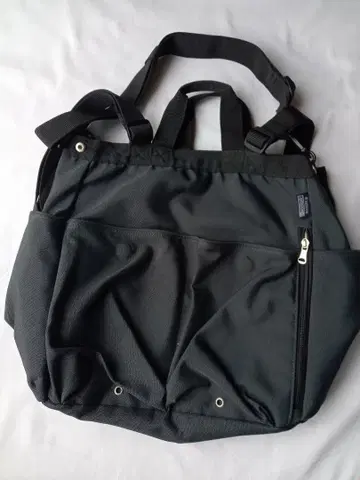 [ROOTOTE] 블랙 다기능 포켓 백팩
