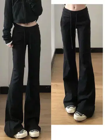 심플한 여름/가을 대응 롱 기장 타이트 팬츠, 평상시 착용에 최적