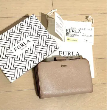 FURLA 접이식 지갑 핑크