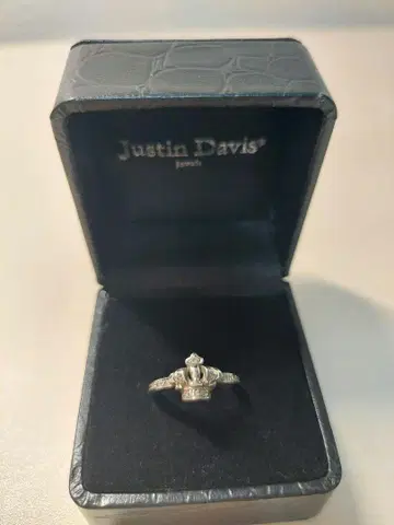 저스틴 데이비스 크라운 반지 다이아 7호