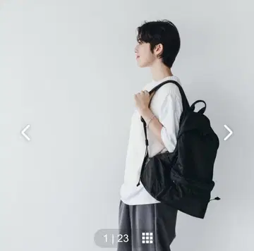 북유럽 NORMALLY 블랙 백팩