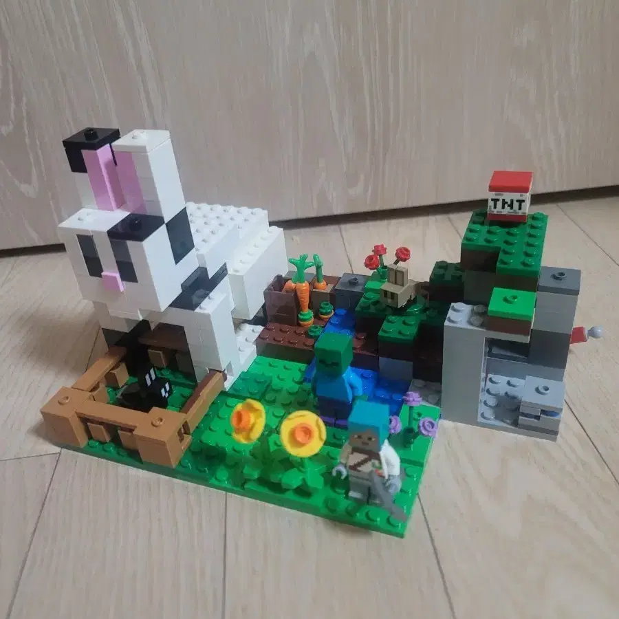 モンチッチ LEGO | 레고 Lego Minecraft 21181 The Rabbit Ranch on Bunjang