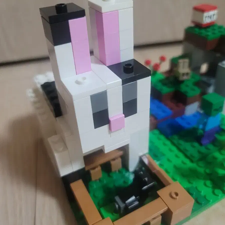 モンチッチ LEGO | 레고 Lego Minecraft 21181 The Rabbit Ranch on Bunjang