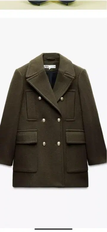 ZARA 컬렉션 울 코트