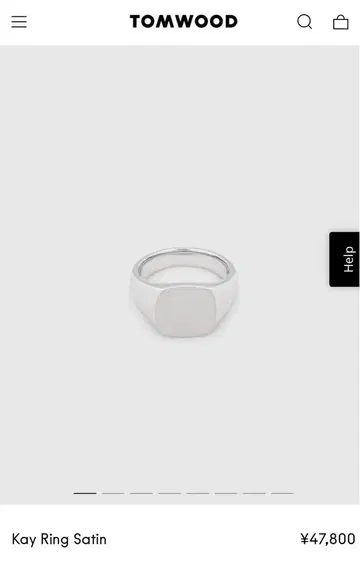 tom wood Kay Ring Satin