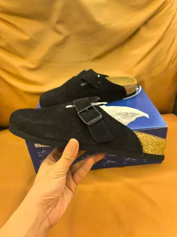 BIRKENSTOCK 블랙 사보 샌들 EU41 멋스러운 샌들