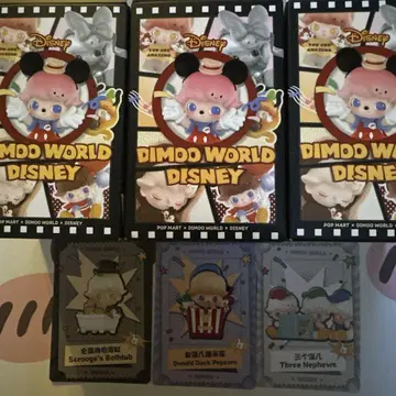 POP MART DIMOO WORLD DISNEY 3개 세트