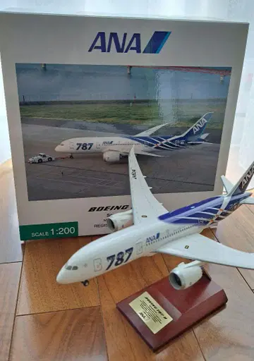 1/200 ANA B787-8 특별 도장 모델 플레인 JA801A