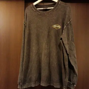 THRASHER 긴팔 티셔츠 XL 다크 그레이 블랙