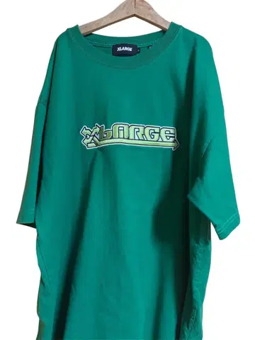 XLARGE 그린 로고 T셔츠 L 사이즈