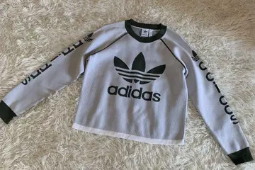 adidas 이소재 니트 아디다스 스웨터 여성용 긴팔