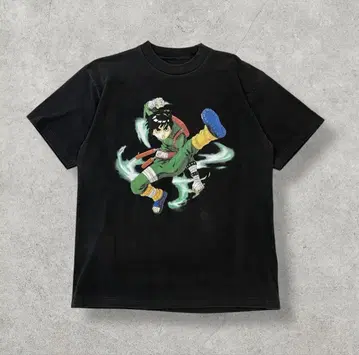 00 s NARUTO 락 Lee Graphic TEE