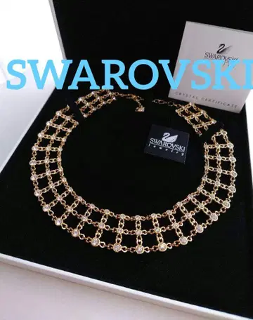 SWAROVSKI Jewelry 시리즈 초커 골드 컬러 목걸이