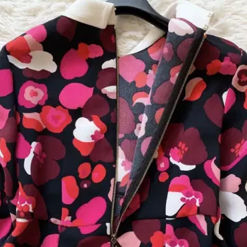 Katespade 꽃무늬 긴팔 원피스