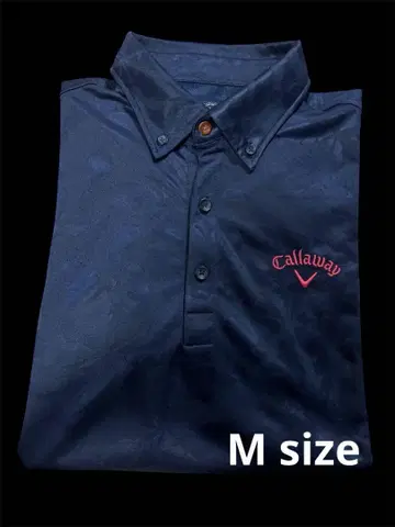 [컨디션 최상] Callaway 골프 셔츠 속건성 스트레치 보타니컬 M