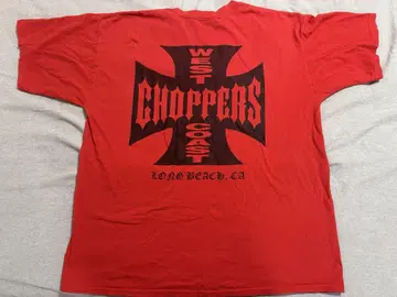 WEST COAST CHOPPERS 티셔츠 레드