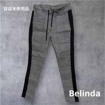 시착만 한 상품! Belinda 체크 무늬 스키니 팬츠 S