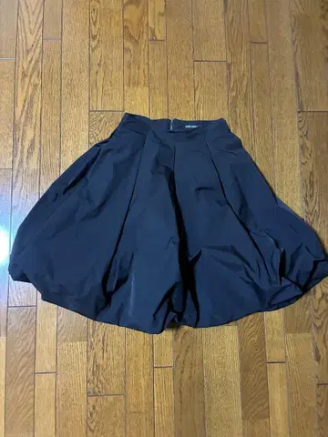 폭시 벌룬 스커트 size:38 블랙