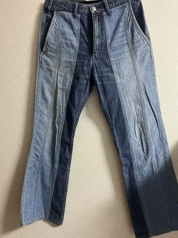 플레어 데님 그라데이션 팬츠 저널 스탠다드