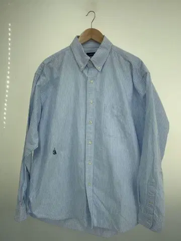NAUTICA 파랑 스트라이프 긴팔 셔츠