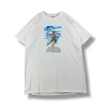 Disney vintage 90년대 프론트 디자인 티셔츠 사이즈 S 상당