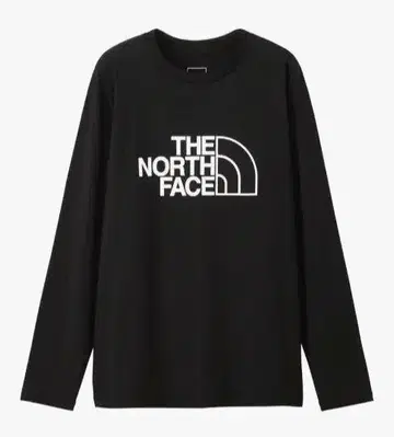 THE NORTH FACE XL 빅 로고 티셔츠 블랙