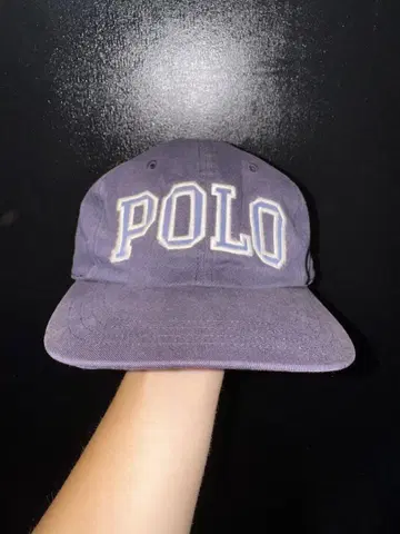 Polo Sport 네이비 캡 90s 페이드