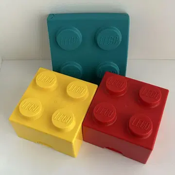 LEGO 블록형 박스 2개 + 디스크 케이스