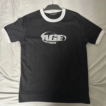 Age Factory Potting Ringer Tee Black