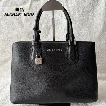 새상품급 MICHAEL KORS 마이클코어스 핸드백 가죽 블랙