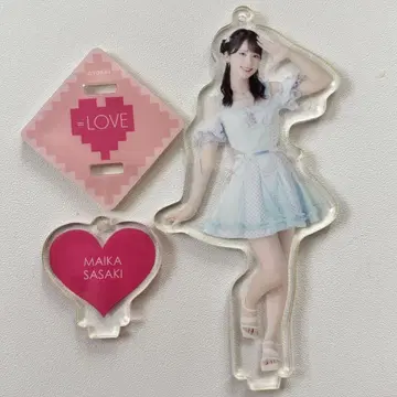 =LOVE 이코러브 사사키 마이카 아크릴 스탠드 아크릴 스탠드