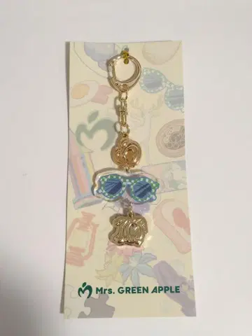 Mrs. GREEN APPLE 랜덤 참 키링 (L)