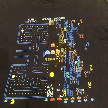 PAC-MAN 팩맨 티셔츠 M 사이즈 유니클로