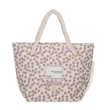 새상품 herlipto Cherry Tote Bag pale mauve