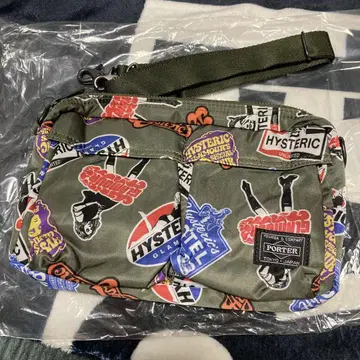 HYSTERIC GLAMOUR 스티커 패턴 바디백