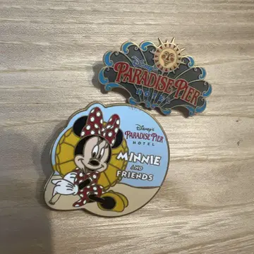 wdw Disney 파라다이스 피어 호텔 미니 핀 배지