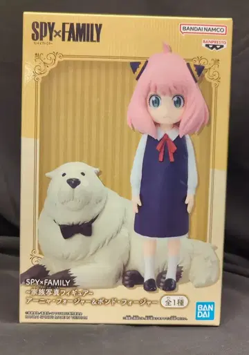 BANDAI SPIRITS 가족 사진 피규어 아냐 포저 & 본드 포저