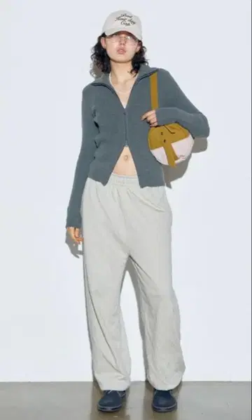 Boucle Knit 집업/부클레 니트 집업