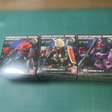 GUNDAM CONVERGE 피규어 3체 세트
