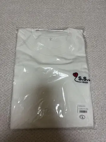 시손 쥰 ssj 2025 티셔츠 화이트