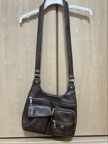 LAGUAGEM 브라운 빈티지 숄더백