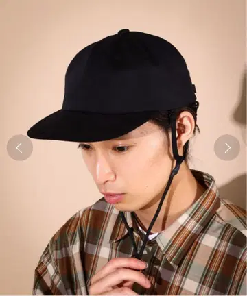 DAIWA PIER39 블랙 코듀로이 캡