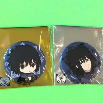 나루토 NARUTO 사스케 캔뱃지 2개