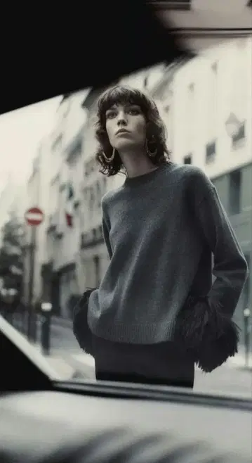 [새상품] ZARA 울 100% 리미티드 에디션 스웨터