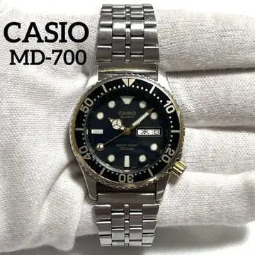 CASIO 카시오 MD-700 쿼츠 남성용 작동 손목시계